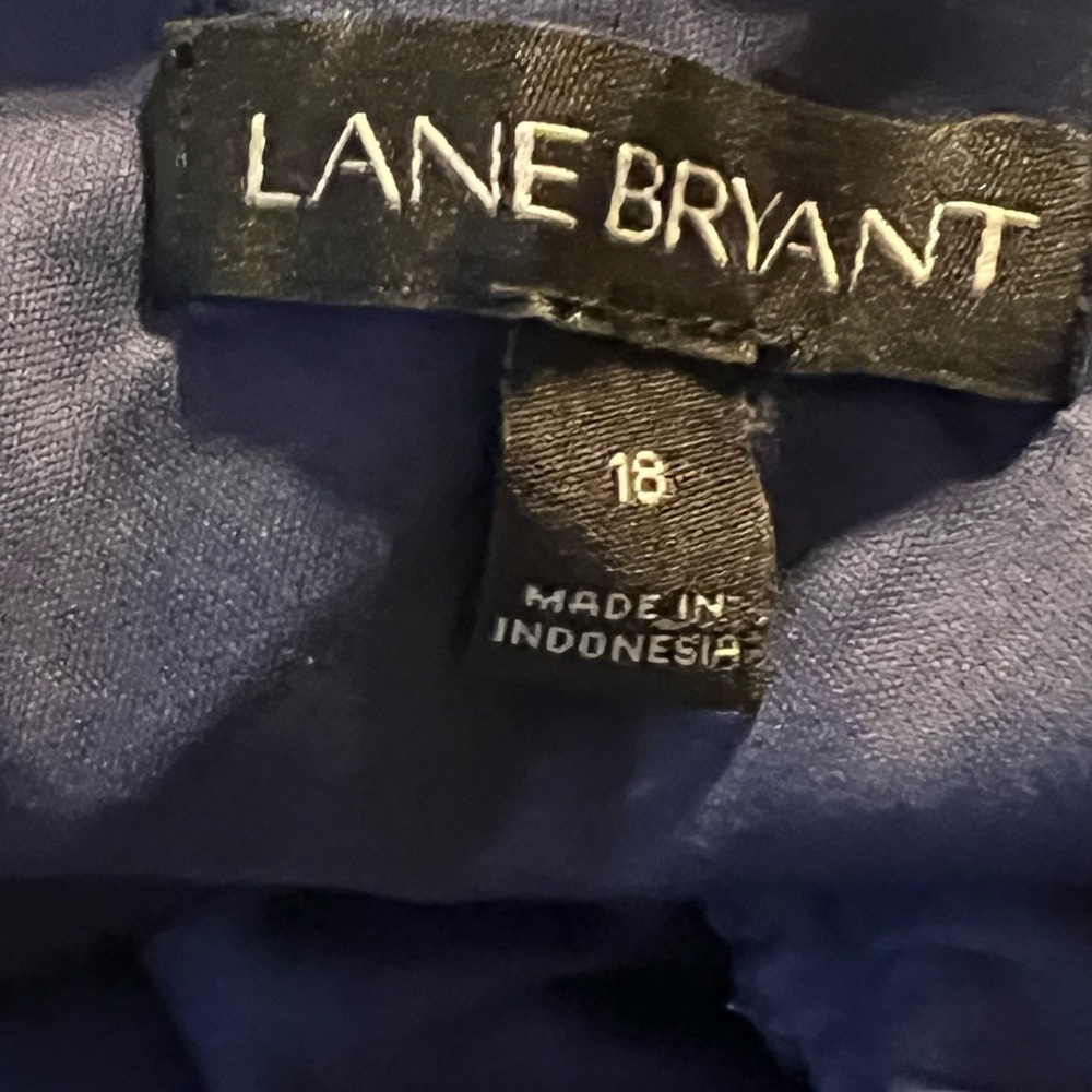 Floral navy dress plus size 18 Lane Bryant